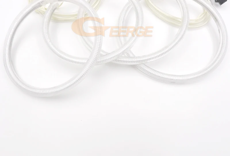 Для Защитные чехлы для сидений, сшитые специально для OPEL Astra H 2004 2005 2006 2007 pro-подтяжка лица галогенная фара превосходная ультра яркая с холодным катодом(CCFL) Ангельские глазки комплект halo кольца