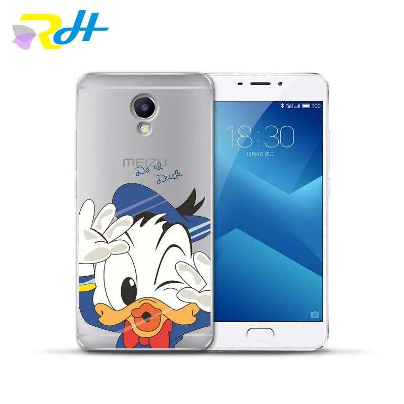 Чехол для Meizu прозрачный ТПУ силиконовый мягкий чехол kiss Обложка M3s M3 M5c M5s M6 Note Pro6