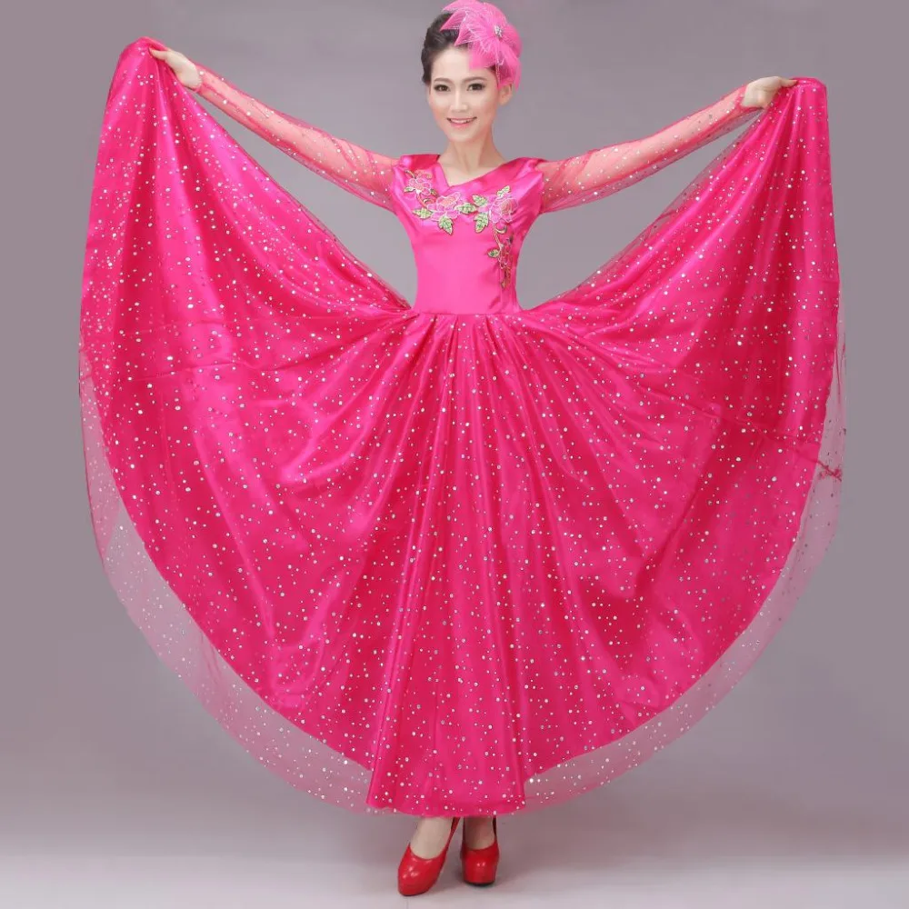 Испанское Платье Фламенко танцевальные костюмы фламенко испанское танцевальное