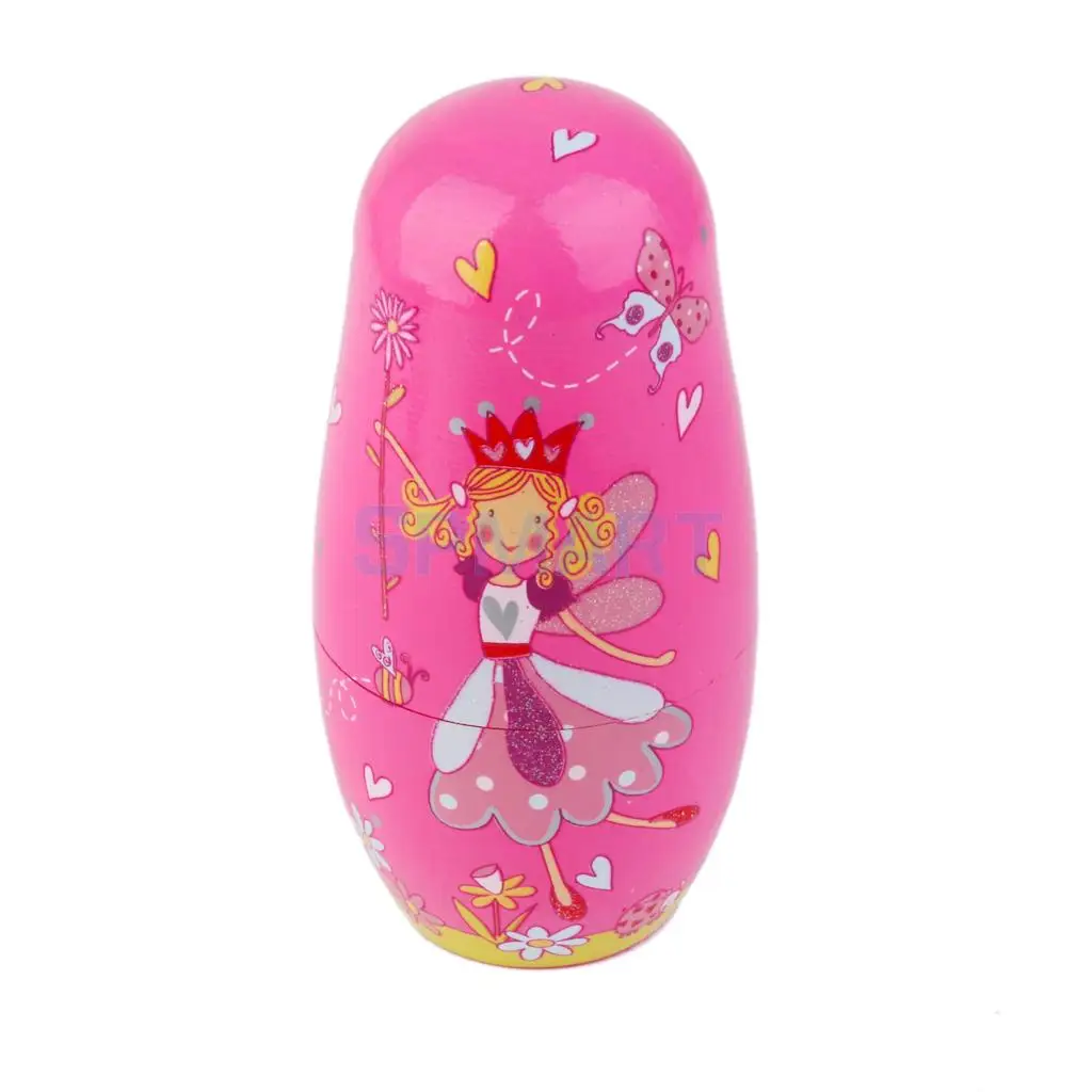 5 шт. деревянные танцевальные русские гнездовые куклы | Игрушки и хобби