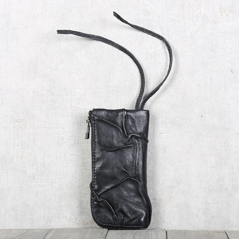 AETOO Handmade leather wallet head layer cowhide long Wallet | Багаж и сумки