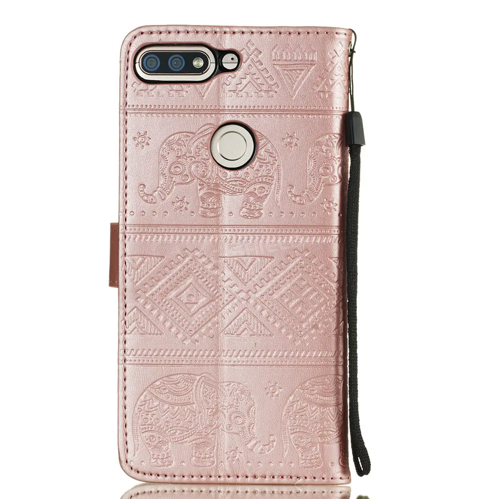 Флип чехол для Huawei Honor 7A Pro 5 7 ''AUM L29 кожаный бумажник A7 AUM телефона|cover for asus|phone
