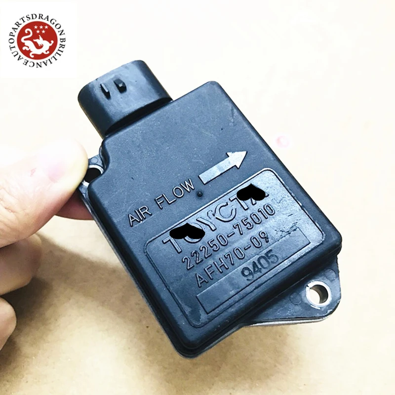 МАФ массового расхода воздуха Сенсор датчики воздушного потока OEM 22250-75010 AFH70-09 2225075010 AFH7009 для 4runner T100 Tacoma 2.4L 2.7L