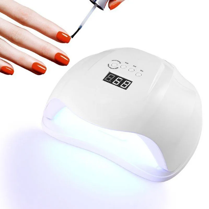 Нail dryer 54W led lamp Dual power 36LEDs Nail Dryer Curing Gel Polish Manicure 10s/30s/60s LCD Timer Auto Sensor on - Сушитель для ногтей 54W LED-лампа Двойная мощность 36 светодиодов, сушка геля для полировки маникюра 10/30/60 секунд Таймер LCD Авто-сен