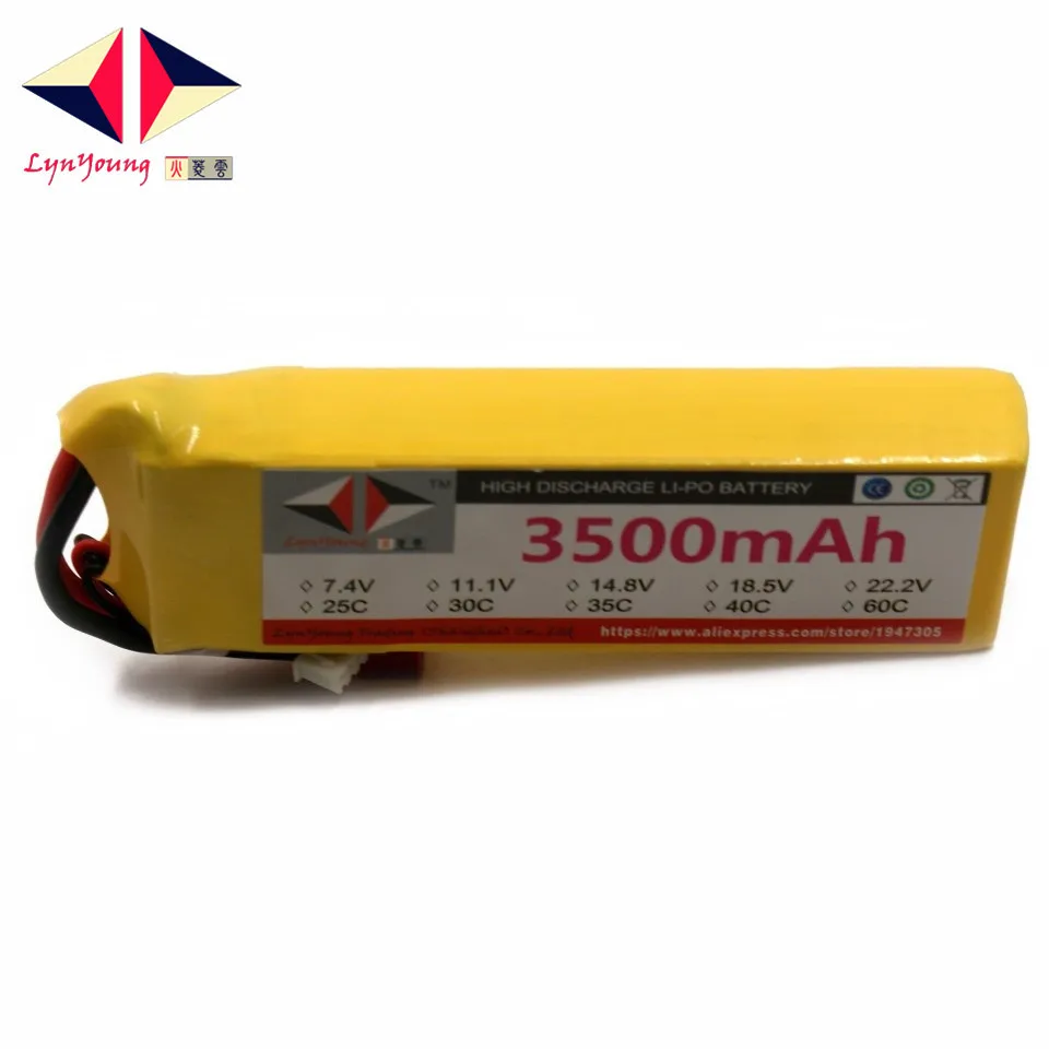 Аккумулятор HX Lipo 2S 7 4 В 3500 мАч 25C 30C 35C 40C 60C для радиоуправляемого дрона