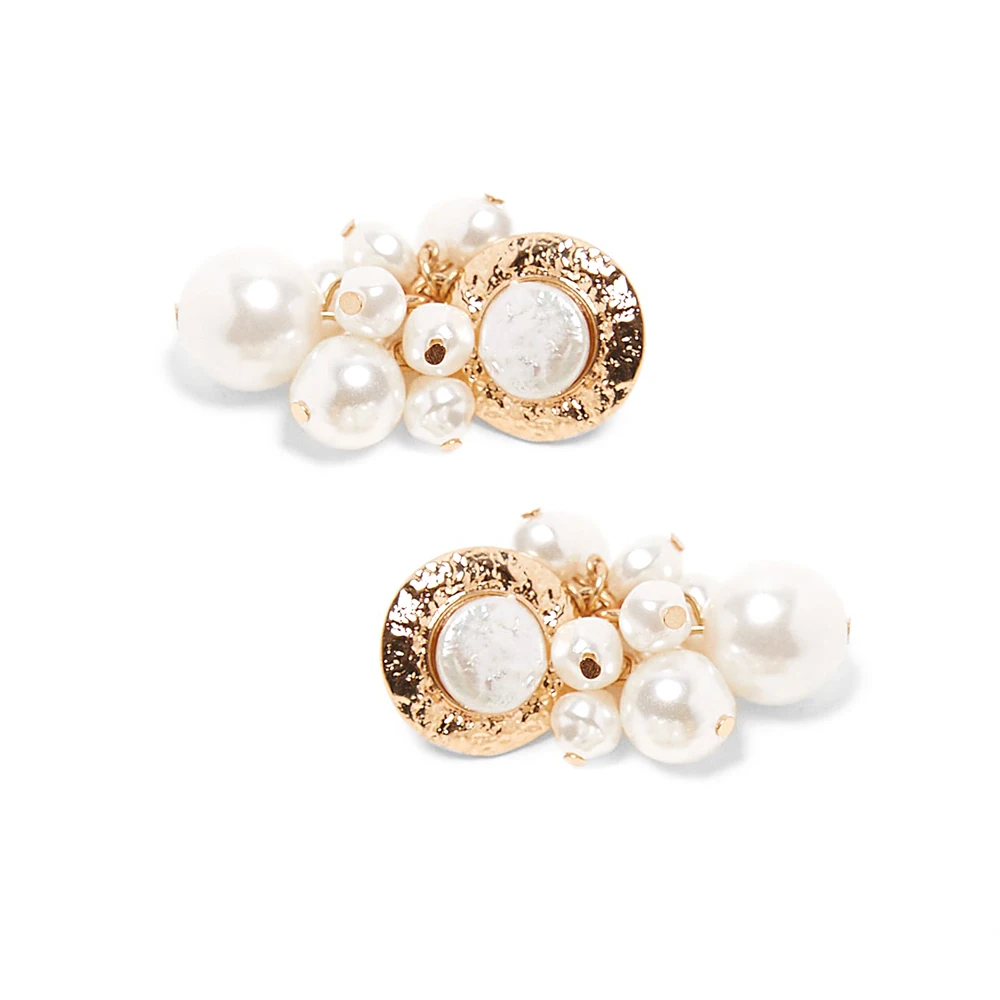 Vodeshanliwen ZA New Simulated pearl Earrings 2019 Fashion Bohemian Geometric Statement Tassel For Women Accessories | Украшения и