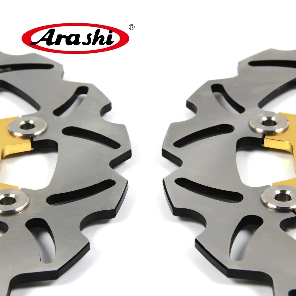Араши 2 шт. для YAMAHA MT09 TRACER ABS 850 CNC передние тормозные диски MT 09 MT-09 14-15 MT09-ABS MT03 FZ6 XJ6 XJ 6
