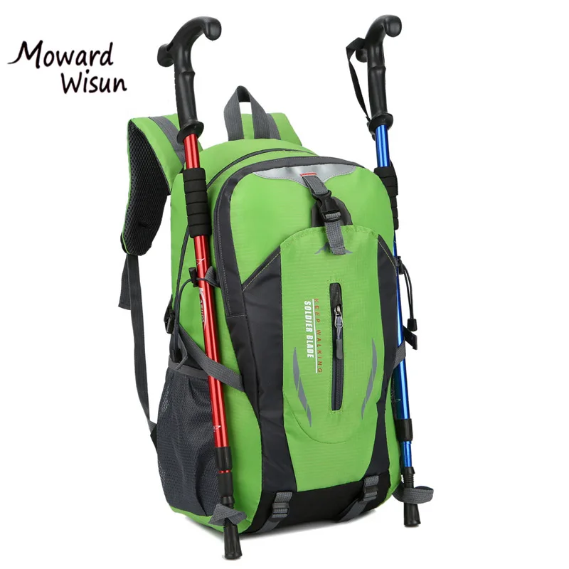 Moward 40L походный рюкзак для альпинизма мужчин полиэстер водонепроницаемый
