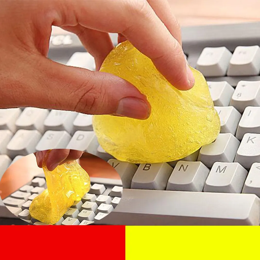 Очиститель клавиатуры универсальный чистящий клей высокотехнологичный очиститель клавиатуры автомобиля протирать слизи гель для телефона ноутбука клавиатуры