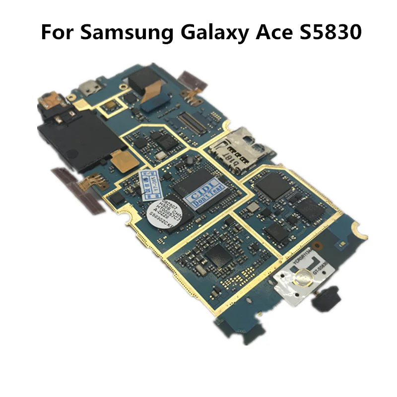 Полнофункциональная б/у оригинальная плата для Samsung Galaxy Ace S5830 Материнская MB |