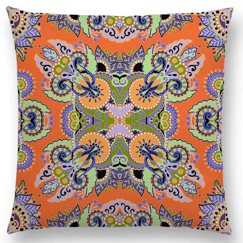 Горячая Распродажа бохо Пейсли восточные цветочные узоры Навахо геометрические