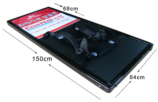 Высокое качество новая модель неоновый свет с подсветкой двойные лица