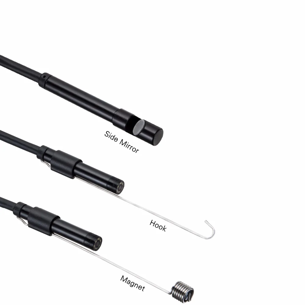 Портативный водонепроницаемый usb эндоскоп IP67 5 мм Android камера мини видео гибкий