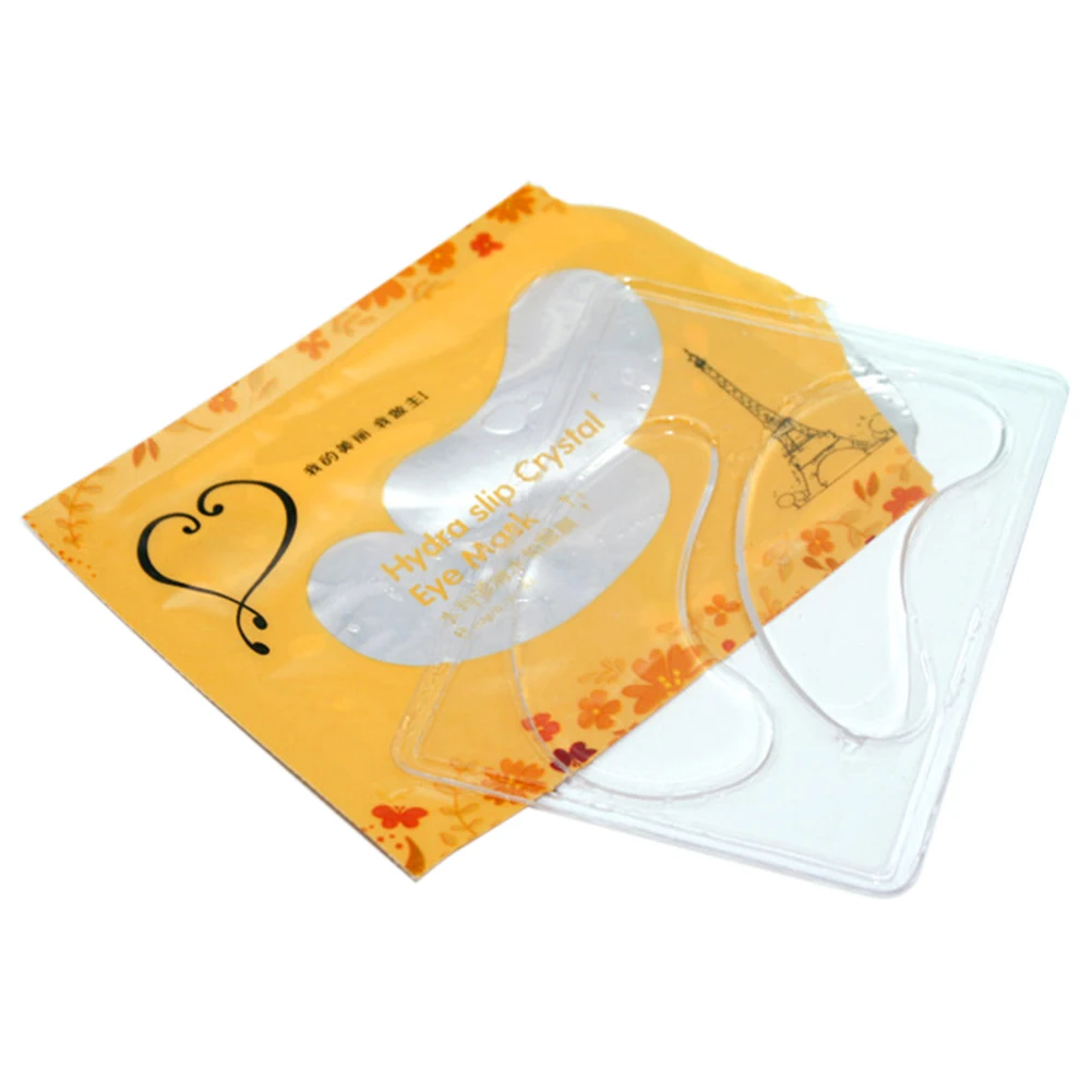 2 шт. коллагеновая маска для глаз с кристаллами век увлажняющая коллагеном против