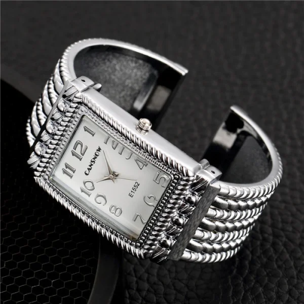 Silver White Новинка, модные женские часы, стразы, роскошный бренд, браслет из нержавеющей стали, часы для девушек, кварцевые, под платье, часы, reloj mujer saat - Цвет: Silver White