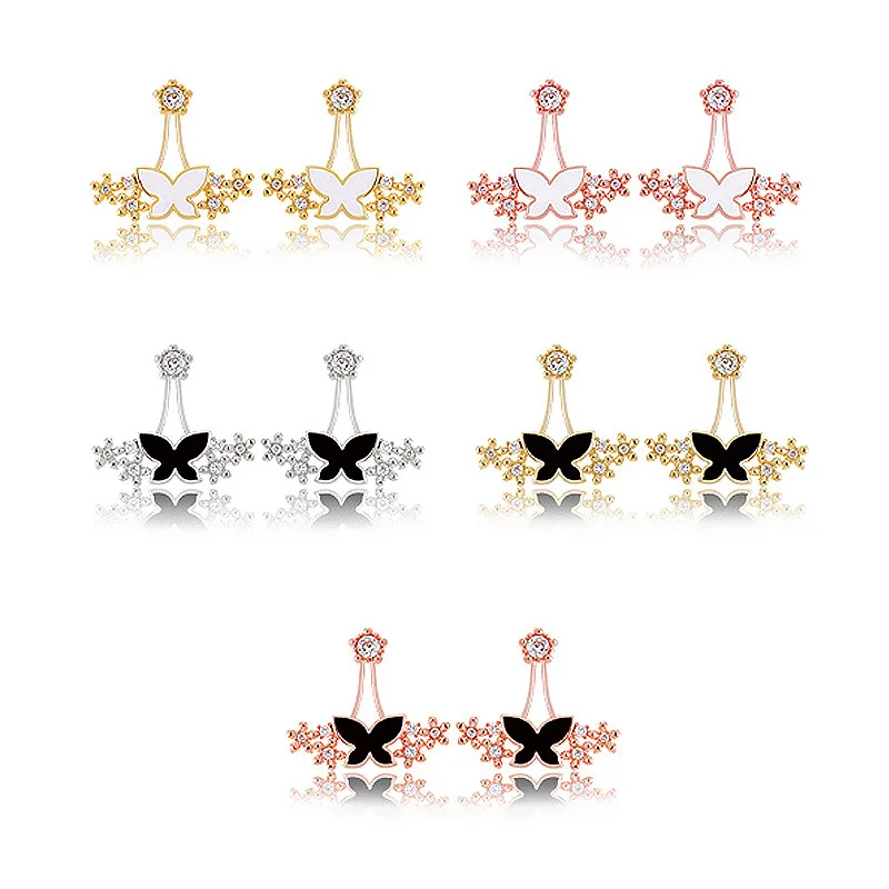 2017 новые модные золотистые серьги с кристаллами ювелирные изделия полные цветов