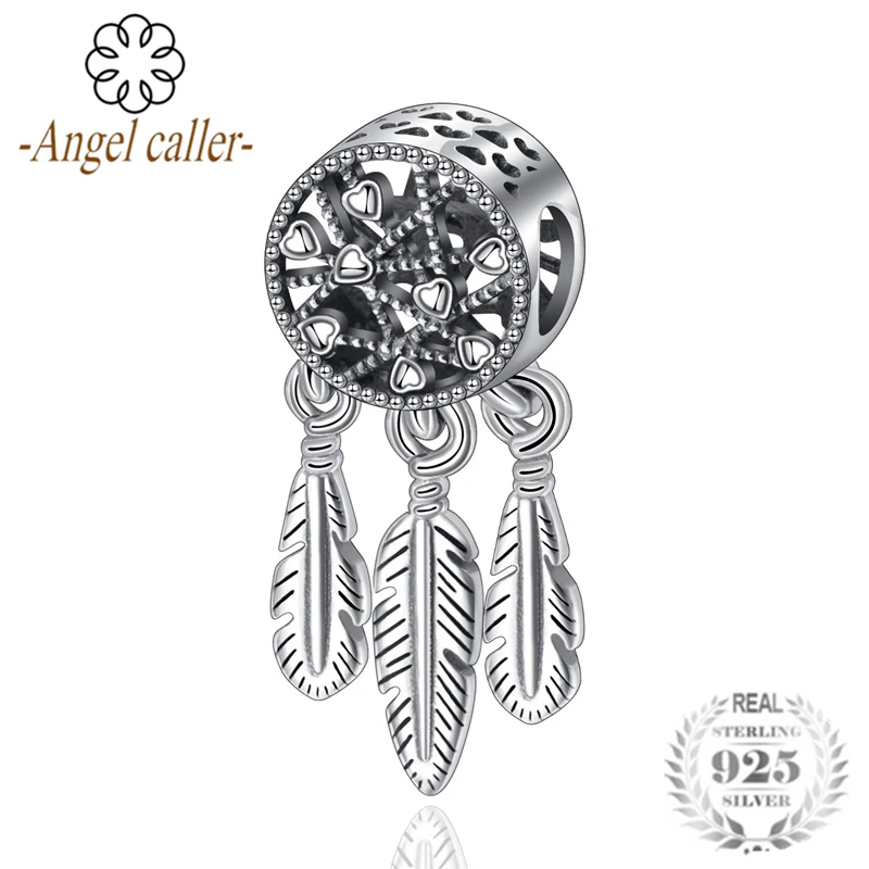 Женский браслет Angel Caller Fit Pandora ювелирное изделие из 100% стерлингового серебра 925