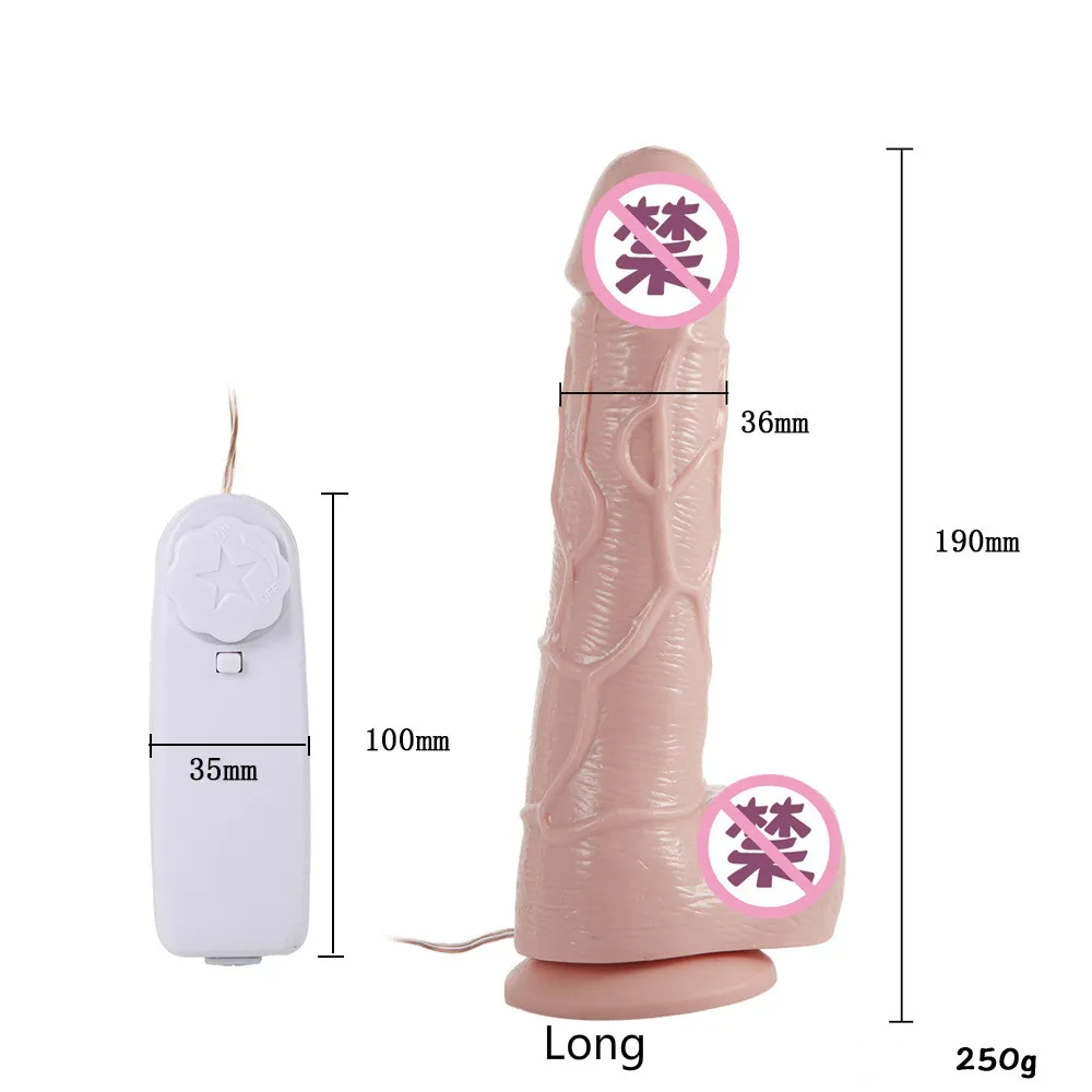 3 размера на присоске огромный фаллоимитатор реалистичный длинный вибратор