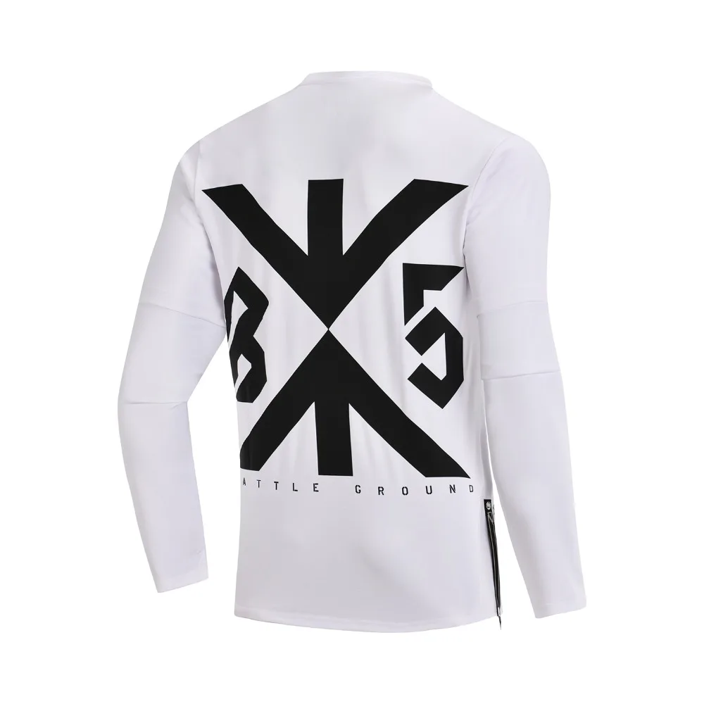 Мужская футболка с длинным рукавом Li-Ning баскетбольная серия BAD FIVE классическая