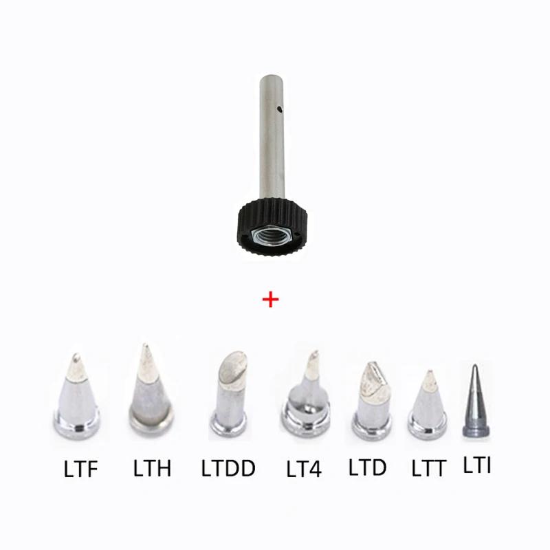 Жала для паяльника с никелевым покрытием LTF LTH LTDD LT4 LTD LTT LTI, запасная часть для паяльная станция Weller WSP80