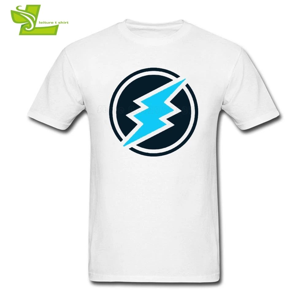 Футболка с логотипом Electroneum мужские летние Графические футболки Новое