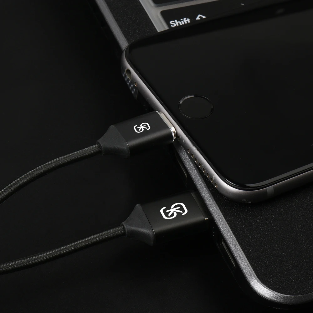 SIKAI Магнитный зарядный кабель для iPhone 6 7 8 USB Дата-кабель IOS телефон зарядное