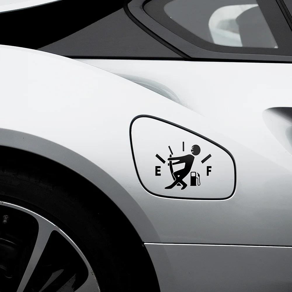 Стайлинг автомобиля забавные наклейки на крышку топливного бака для renault captur