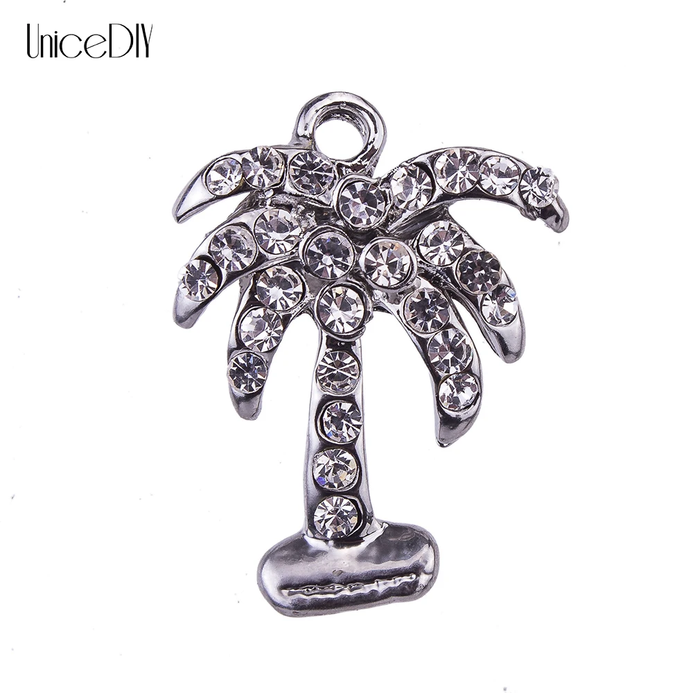 

FIN15088 Fashion DIY 2.0*1.5cm Alloy Charms&Pendant For Necklace Bracelet Jewelry Findings Silver Plated Unique Coconut Design