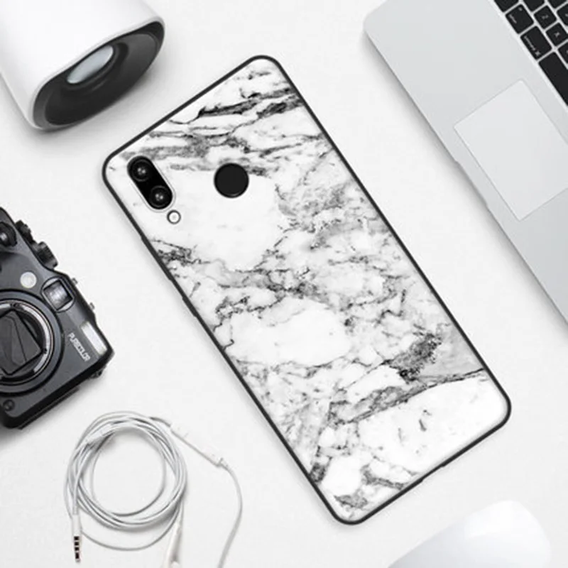 2 шт. чехлы для телефонов с текстурой древесины Huawei P20 lite мягкий чехол накладка