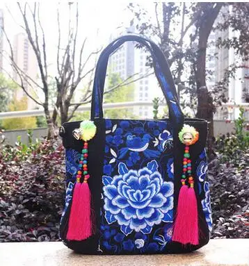 Модные женские сумки для покупок с национальной вышивкой! Красивые через плечо