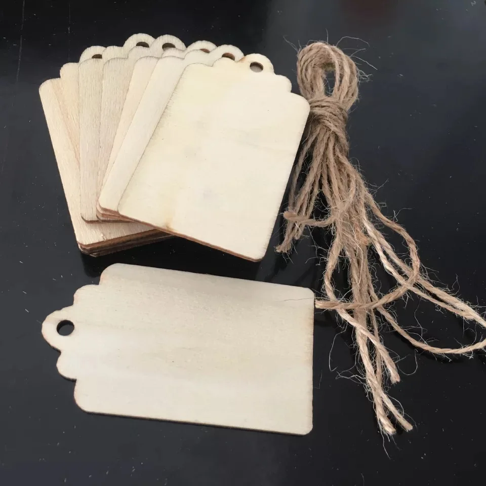 

Wood Ornament Tag, Pendant rectangles Christmas Ornaments