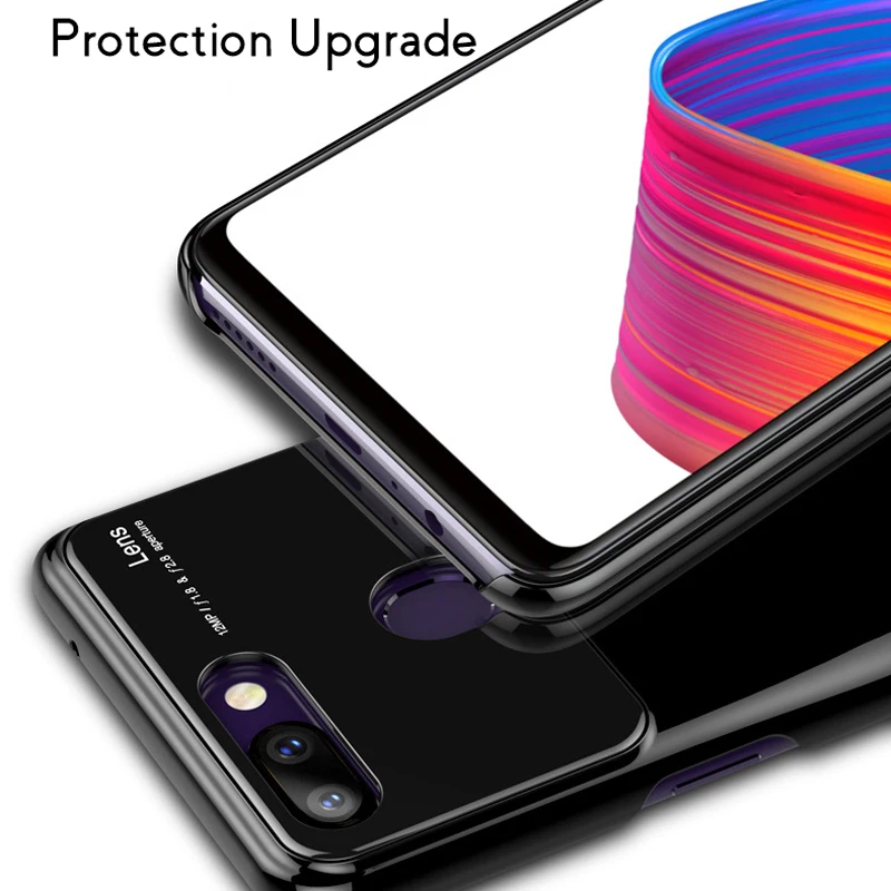 Роскошный зеркальный Тонкий чехол для телефона ADKO Oppo R15 противоударный жесткий