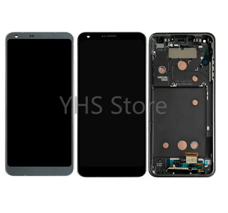 100% протестированный экран для 5 7 дюймов LG G6 ЖК дисплей с рамкой кодирующий