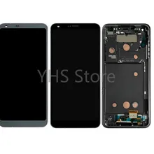 100% протестированный экран для 5 7 дюймов LG G6 ЖК дисплей с рамкой