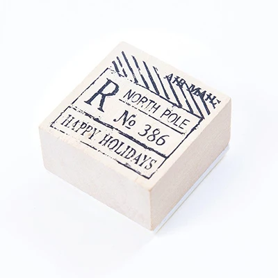 E 4x4cm XINAHER, винтажный олень, украшение самолета, штамп, деревянные и резиновые штампы для скрапбукинга, канцелярские принадлежности, сделай сам, ремесло, стандартный штамп - Цвет: E 4x4cm