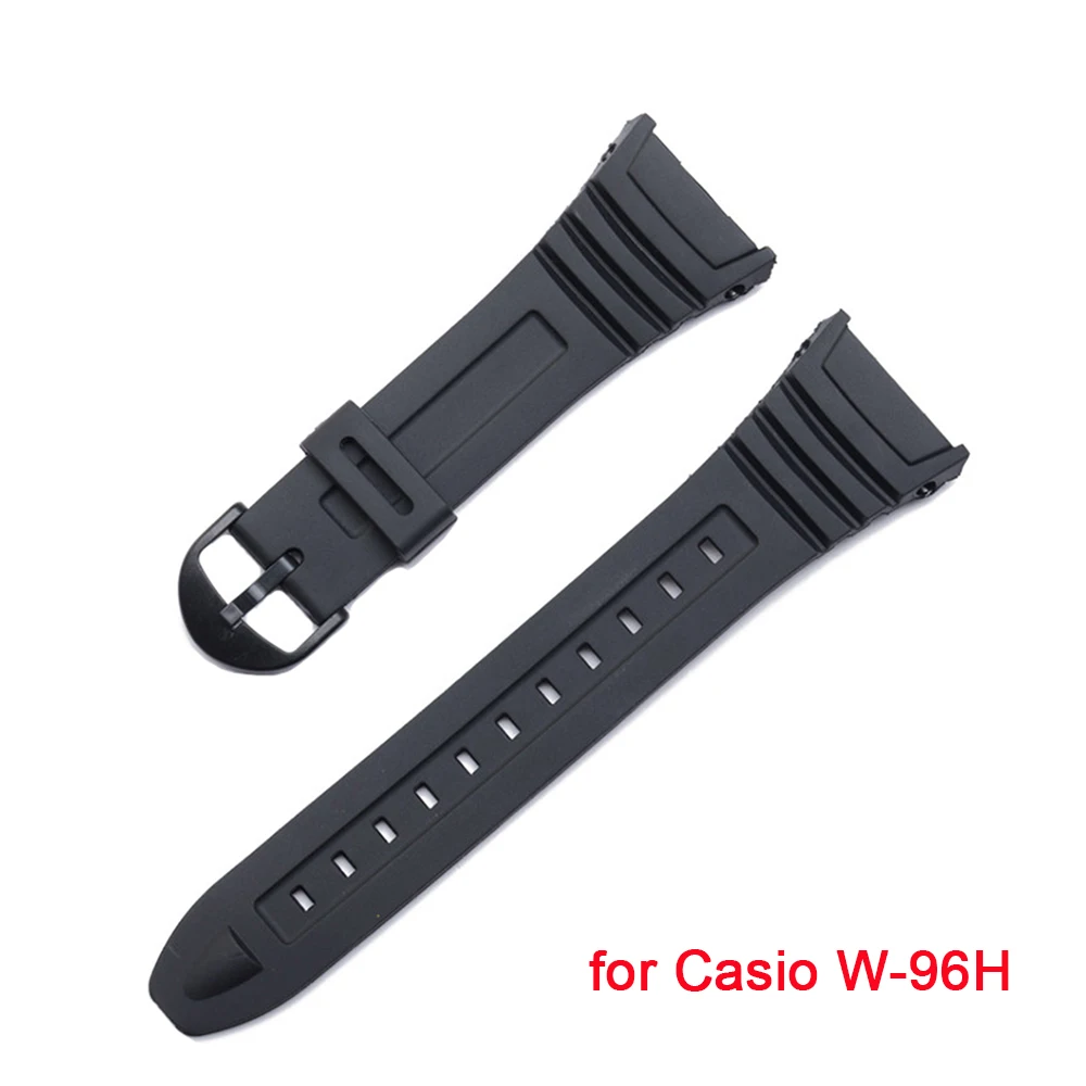 Сменный ремешок для часов Casio мягкий резиновый мужчин и женщин спортивный