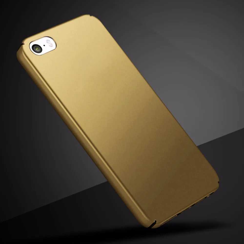 Матовый чехол для iPhone 5, роскошный тонкий жесткий чехол для iPhone 5S, iPhone se, чехол из поликарбоната, задняя крышка для iPhone 5se, чехлы для телефонов