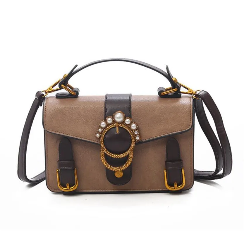 Брендовая модная женская сумка из искусственной кожи Для женщин сумки Винтаж