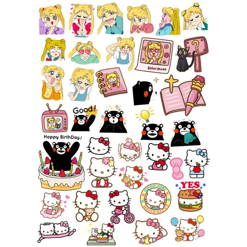 sz00801 2 шт. японские милые, каваи, карандаши Pokemon DIY скрапбукинга аганда бумажная наклейка s милый писатель детский сад стикеры школьные офисные принадлежности vv - Цвет: sz00801