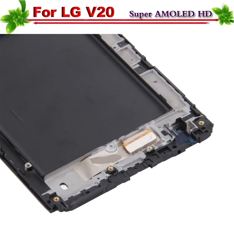 Замена для LG V20 ЖК дисплей Дисплей с рамкой Сенсорный экран дигитайзер в сборе VS995