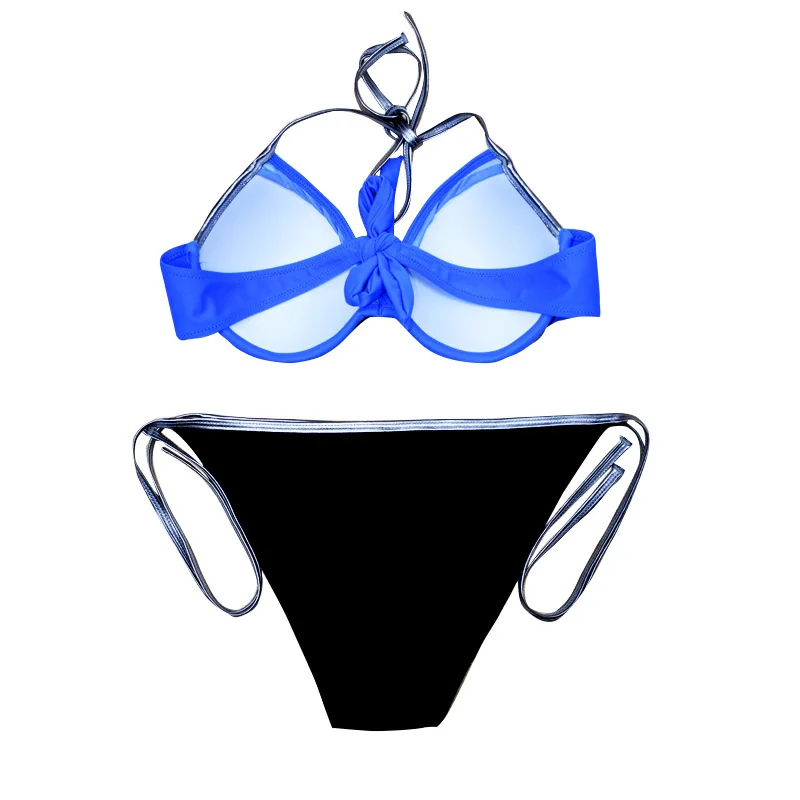 Микро бикини пуш ап купальник женский сексуальный Сексуальная Пляжная одежда