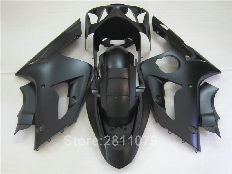 Набор обтекателей под давлением для Kawasaki Ninja ZX6R 03 04 набор матовых черных 2003 2004