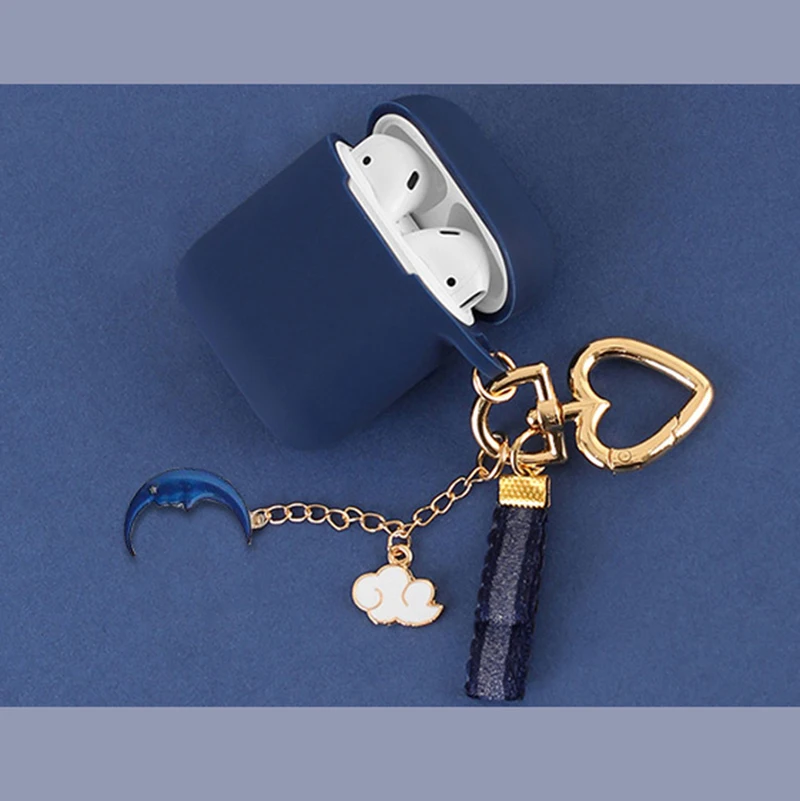 Чехол для Apple Airpods чехол милый защитный Bluetooth беспроводные наушники AirPods мягкая