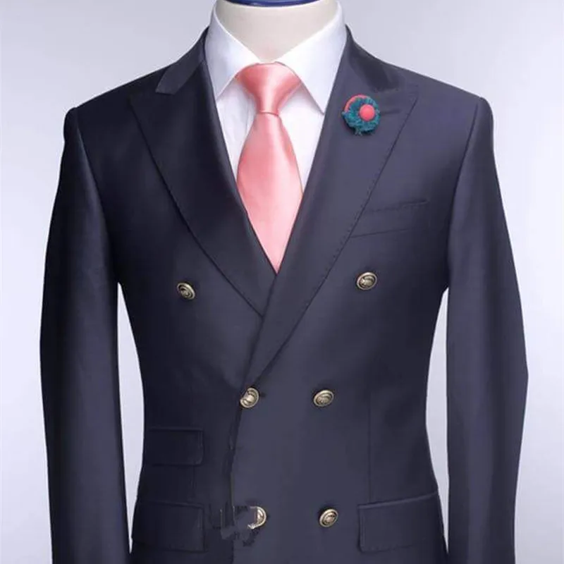 Новейший дизайн мужские костюмы для уживечерние и выпускного вечера смокинги