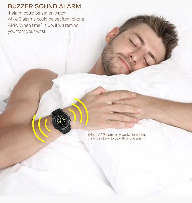 UHOOFIT DX17s спортивные часы Bluetooth Смарт-часы мужские 50 м Водонепроницаемый Шагомер напоминание о звонках умные часы для IOS Android