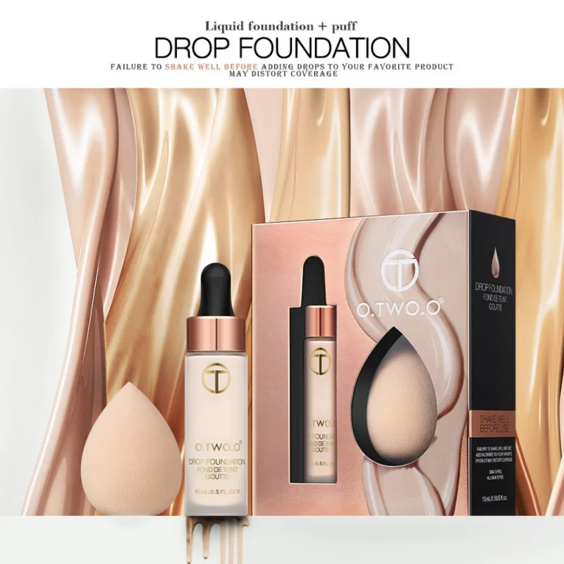 Новый жидкая основа невидимые поры маскирующее покрытие масло контроль Lasting