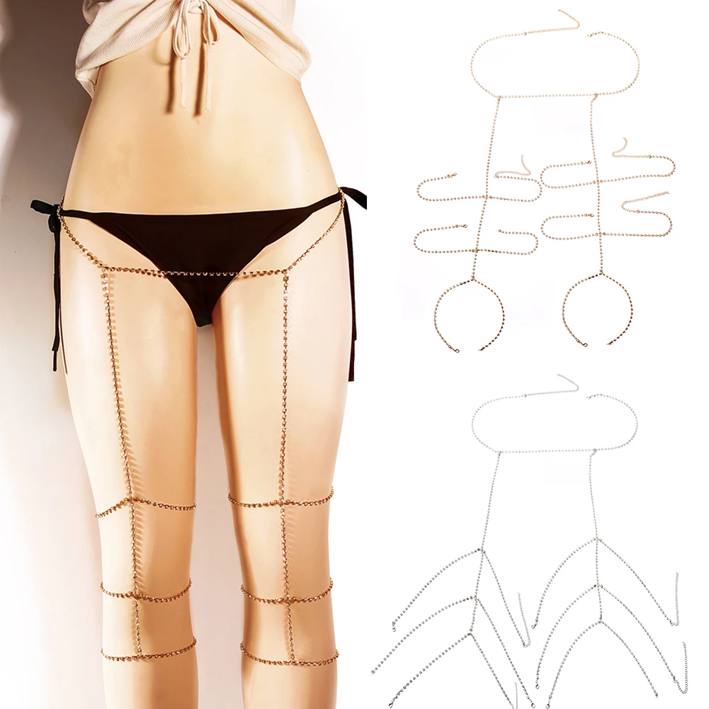 Сексуальная Женская разноцветная цепочка для ночного клуба | Украшения и