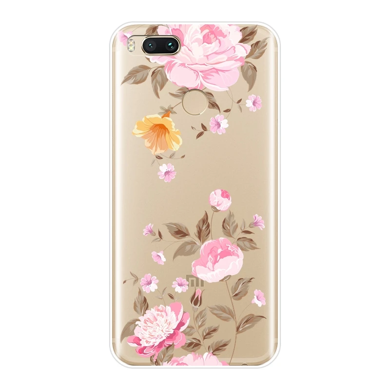 Силиконовый чехол из ТПУ для телефона Xiaomi MI A1 A2 LITE 8 SE мягкая задняя крышка с