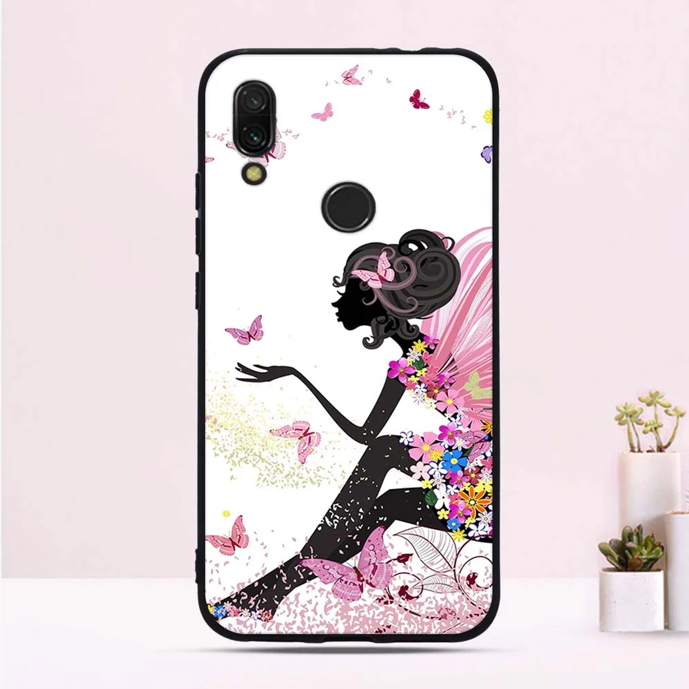 6 26 дюймов для Xiaomi Redmi 7 чехол Защитный телефона Чехол Redmi7 силиконовый мягкий