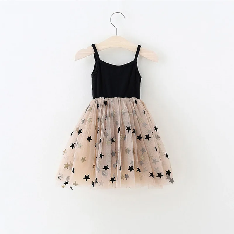 Summer Toddler Kids Baby Girl Dress Sleeveless Princess Sling Girls Holiday Party Dresses Children Sundress Clothes 3 To 8 Years | Детская